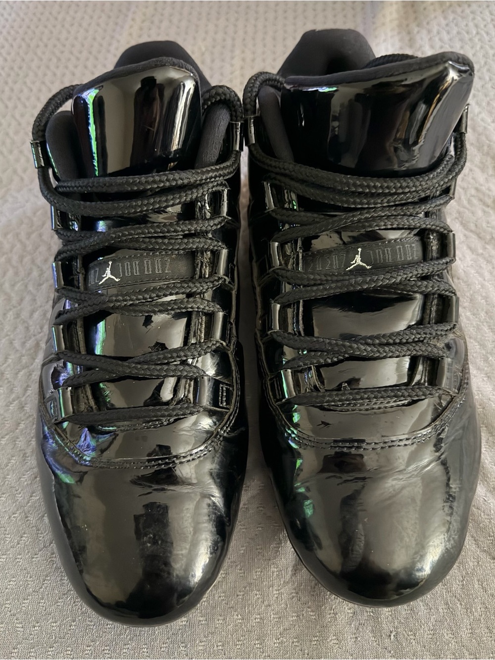 Jordan 11 Low TD Football Cleats Black Men’s 9.5